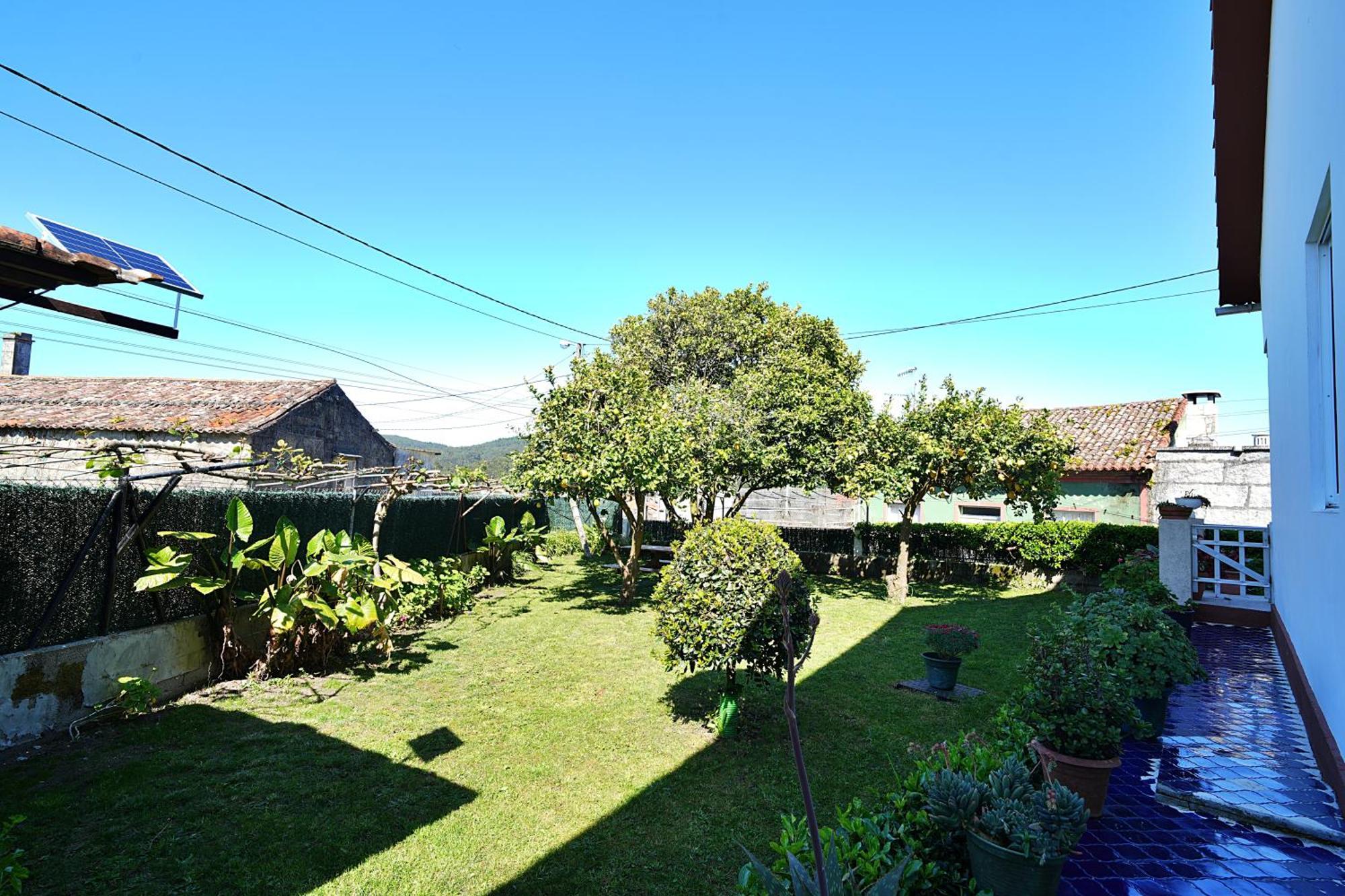 Casa Con Jardin En Vilanova De Arousa Pontevedra Exterior foto